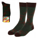 Socks Jurassic Park Unisex Dark green (35-41)