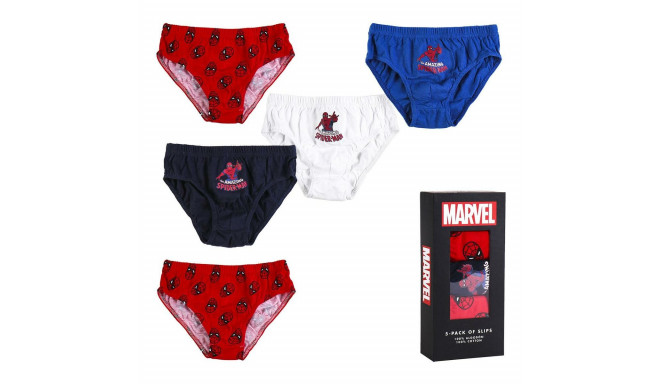 Pack of Underpants Spider-Man 5 Units Multicolour - 6-8 Years