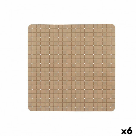 Libisemisvastane dušimatt Berilo BM509S - 316 BM509S - 316 Beež PVC 50,3 x 50,3 x 0,7 cm Ruudud (6 Ü