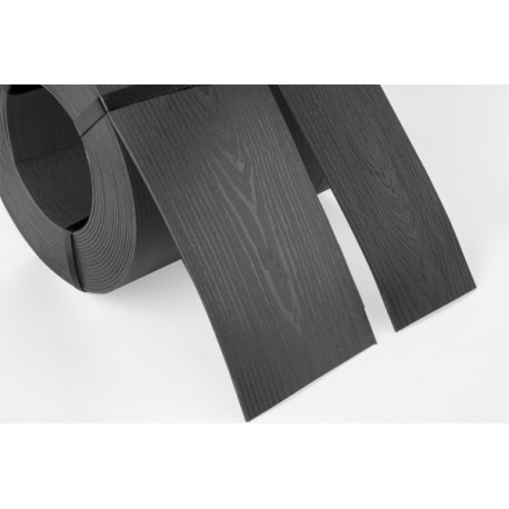 Lawn border WOOD BORDER 130mm x 2,8mm x 10m – gray