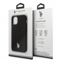 US Polo kaitseümbris Apple iPhone 11 Pro Max, must (USHCN65PUBK)