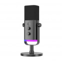 Fifine AmpliGame AM8 RGB mikrofon mängimiseks | taskuhäälingusaated | ojad | XLR must