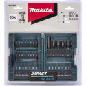 Makita B-66880 Impact Black Bit Set 35 pcs.