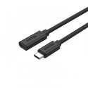 UNITEK C14086BK-1.5M USB cable USB 3.2 Gen 2 (3.1 Gen 2) USB C Black