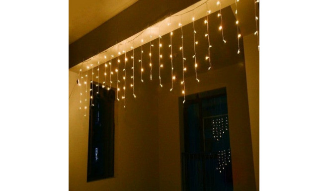 200 LED Kalėdinė girlianda "Varvekliai", ilgis 7,5m., šilta šviesa, 2022Y