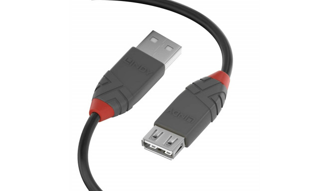 USB-kaabel LINDY 36701 Must 50 cm (1 Ühikut)