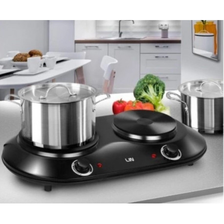 LIN LE-25P2N 2500-vatine kahe põletiga elektripliit