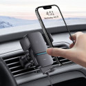 Baseus Wisdom Car Mount Wireless Charger Active holder Mobile phone/Smartphone Black