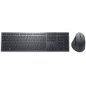 DELL KM900 keyboard Mouse included RF Wireless + Bluetooth QWERTY US International Graphite