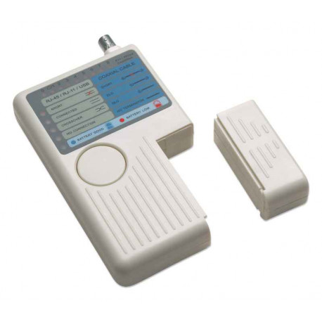 Intellinet 351911 Tester okablowania RJ45, RJ11, USB, BNC_