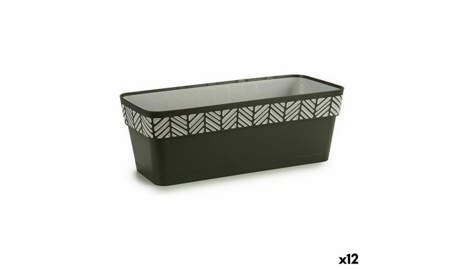 Istutuskast Stefanplast 94953 Orfeo Antratsiithall Plastmass 18 x 17 x 49,5 cm (12 Ühikut)