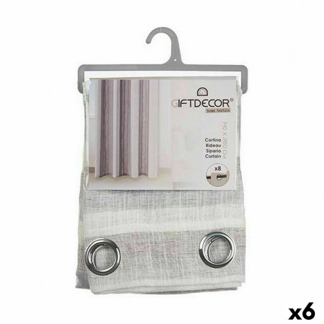 Kardin Gift Decor SLB8599 SLB8599 Helehall 34 x 4 x 26 cm 140 x 0,1 x 260 cm Triibud