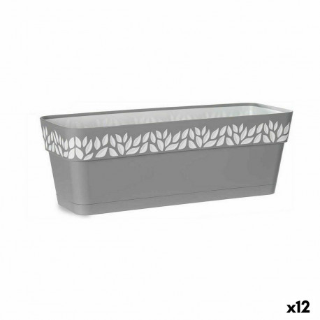 Istutuskast Stefanplast 94413 Cloe Hall Plastmass 49,5 x 17 x 19 cm (12 Ühikut)