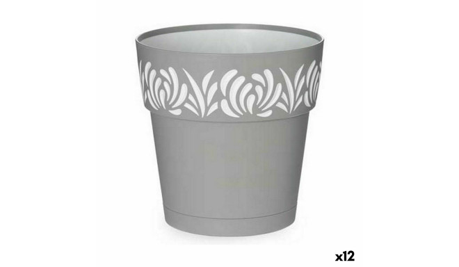 Isekastuv lillepott Stefanplast 88401 Gaia Hall Plastmass 19 x 19 x 19 cm (12 Ühikut)