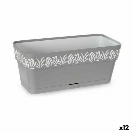 Istutuskast Stefanplast Gaia Hall Plastmass 13,3 x 12,3 x 29,3 cm (12 Ühikut)