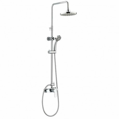 Shower Column Rousseau Grey Chrome