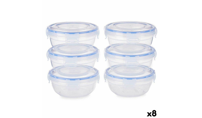 Kahekordne reguleerimissüsteem Leknes 30502 30502 Sinine Läbipaistev polüpropüleen Plastmass 800 ml 