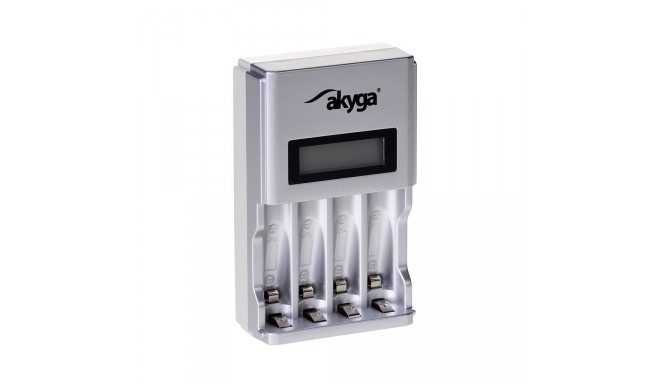 Akyga Battery charger AK-BC-01 4 x AA/AAA LCD