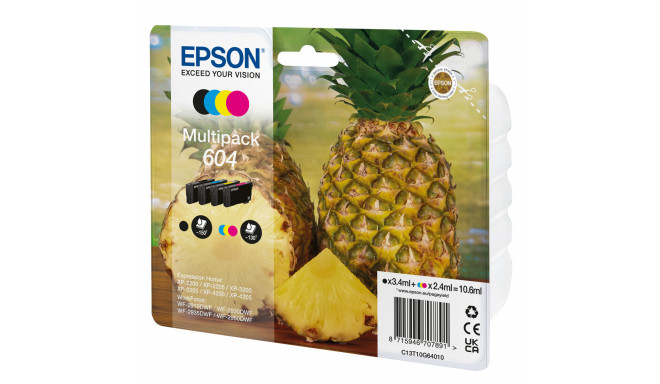 Originaalne Tindikassett Epson C13T10G64020 Mitmevärviline