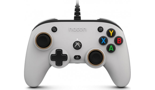 Mängukonsool NACON Pro Compact XBOX One/Series S/Series X, valge