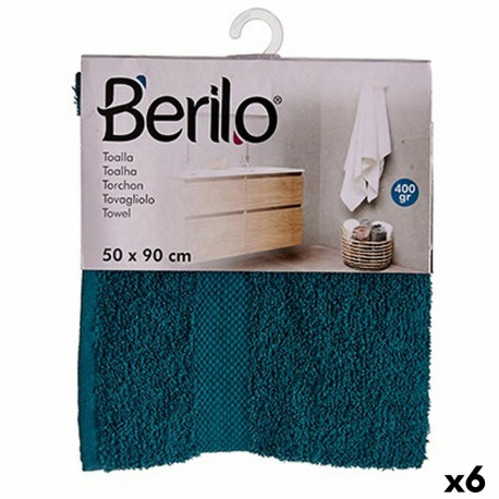 Vannilina Berilo 89673 89673 Sinine 80 % puuvilla 20 % Polüester 50 x 90 cm 50 x 3 x 22 cm 50 x 90 x
