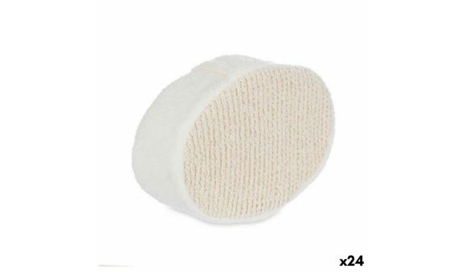 Мочалка для тела Berilo B7081-8 Белый Бежевый 15 x 5 x 10 cm (24 штук)
