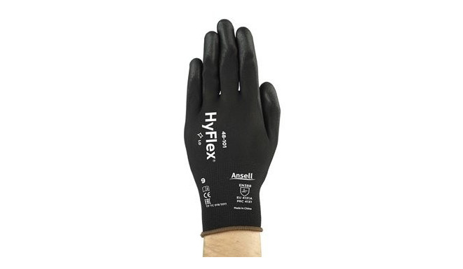 Защитные перчатки Ansell HyFlex® 48-101, размер 10. Розничная упаковка
