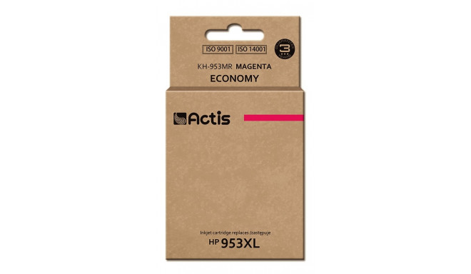 Actis KH-953MR ink (replacement for HP 953XL F6U17AE; Standard; 25 ml; magenta) - New Chip