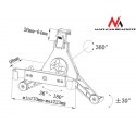 Maclean autohoidik MC-603, must