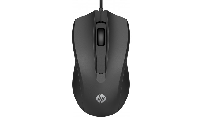 Myszka HP 100 przewodowa czarna