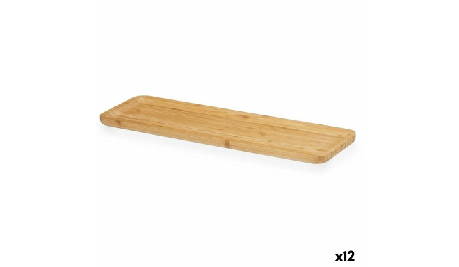 Snack tray Kinvara 90955 90955 Brown 46 x 1,6 x 15 cm Aperitif (12 Units)