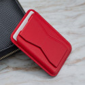 Card etui with stand red