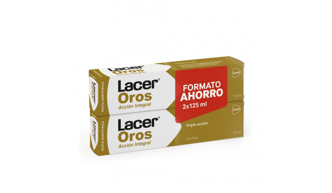 LACER OROS PASTA DENTAL PACK 2 x 125 ml