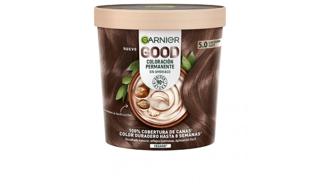 GARNIER GOOD coloración permanente #5.0 castaño café 217 ml