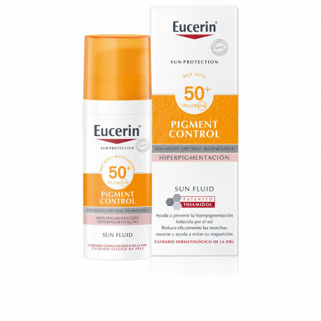Anti-Brown Spot jumeühtlustamise päikeselosjoon Eucerin Sun Protection SPF 50+ 50 ml