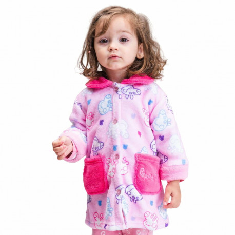 Children's Dressing Gown Peppa Pig Pink - 18 Months