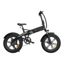 Electric bicycle ADO A20F Beast, Black