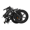 Electric bicycle ADO A20F Beast, Black