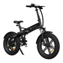 Electric bicycle ADO A20F Beast, Black