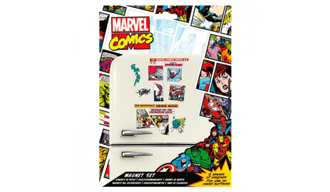 Dekoratsioon Magnet Set Marvel