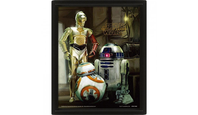 Plakat Star Wars Droids 3D