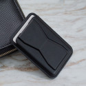 Card etui with stand black