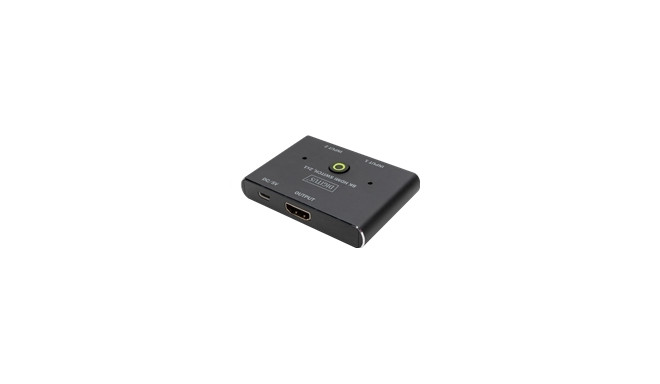 DIGITUS 8K HDMI Switch 2x1 black