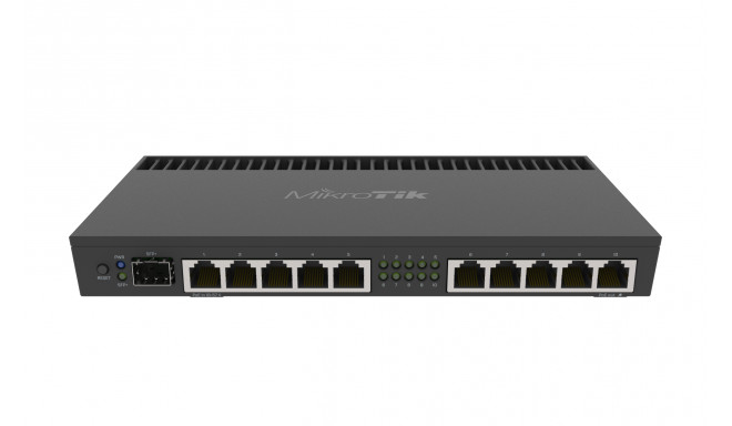 MikroTik RB4011iGS+RM Router 10/100/1000 Mbit/s Ethernet LAN (RJ-45) port 10 1 RouterOS (Level 5)