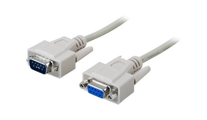 Deltaco DEL-38G serial cable Beige 10 m
