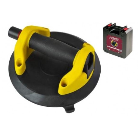 Suction cup with vacuum pump for flat surfaces, 20cm, max 100kg