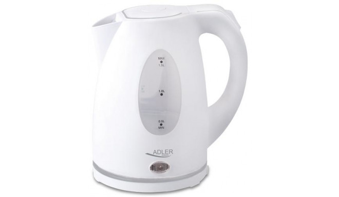 Adler AD 1207 electric kettle 1.5 L 2000 W White