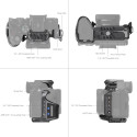 SmallRig 3710 Rhinoceros Advanced Cage Kit voor Sony Alpha 7R V / Alpha 7 IV / Alpha 7S III