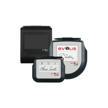 Evolis Sig200, 12.7 cm (5'')
