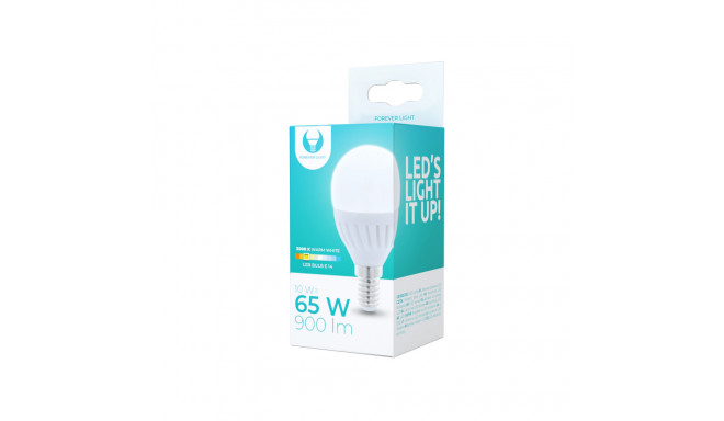 Forever Light LED bulb E14 G45 10W 230V 3000K 900lm